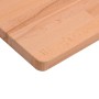 Solid beech wood desktop board 80x40x1.5 cm by , Desk accessories and products - Ref: Foro24-356078, Price: 28,62 €, Discount: %