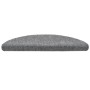 Stair tread mat 15 units punched gray fabric 56x17x3 cm by vidaXL, Stair mats - Ref: Foro24-132693, Price: 32,54 €, Discount: %