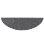 Stair tread mat 15 units punched gray fabric 56x17x3 cm by vidaXL, Stair mats - Ref: Foro24-132693, Price: 32,54 €, Discount: %