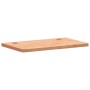 Solid beech wood desktop board 110x60x4 cm by , Desk accessories and products - Ref: Foro24-356092, Price: 76,65 €, Discount: %