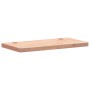 Solid beech wood desktop board 80x40x4 cm by , Desk accessories and products - Ref: Foro24-356073, Price: 40,99 €, Discount: %