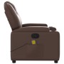 Brauner Liege-Massagesessel aus Kunstleder von , Sessel - Ref: Foro24-372398, Preis: 233,53 €, Rabatt: %