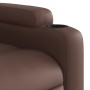 Sillón reclinable de cuero sintético marrón de , Sillones - Ref: Foro24-372429, Precio: 236,54 €, Descuento: %