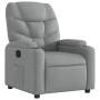 Sillón reclinable de tela gris claro de , Sillones - Ref: Foro24-372441, Precio: 233,81 €, Descuento: %