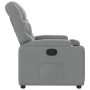 Sillón reclinable de tela gris claro de , Sillones - Ref: Foro24-372441, Precio: 233,81 €, Descuento: %