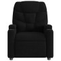 Sillón reclinable de tela negro de , Sillones - Ref: Foro24-372443, Precio: 233,14 €, Descuento: %