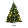 Künstlicher Weihnachtsbaum mit Scharnieren 300 LED und Kugeln 240 cm von , Weihnachtsbäume - Ref: Foro24-3210370, Preis: 247,...