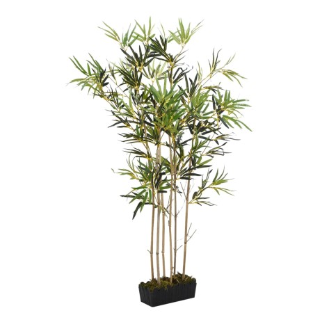 Artificial bamboo tree with 368 green leaves, 80 cm. by , artificial flora - Ref: Foro24-358971, Price: 48,98 €, Discount: %