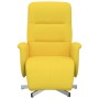 Relaxsessel mit Fußstütze aus hellgelbem Stoff von , Sessel - Ref: Foro24-356569, Preis: 199,84 €, Rabatt: %