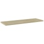 Shelf shelf 4 units Sonoma oak plywood 60x20x1.5cm by , Shelves - Ref: Foro24-805224, Price: 22,49 €, Discount: %