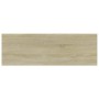 Shelf shelf 4 units Sonoma oak plywood 60x20x1.5cm by , Shelves - Ref: Foro24-805224, Price: 22,49 €, Discount: %