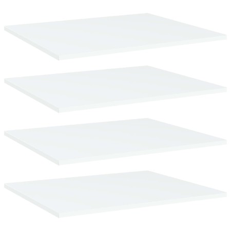 Shelf shelves 4 pcs white plywood 60x50x1.5cm by , Shelves - Ref: Foro24-805266, Price: 37,99 €, Discount: %