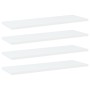 Shelves for shelving 4 units white plywood 60x20x1.5cm by , Shelves - Ref: Foro24-805218, Price: 24,08 €, Discount: %