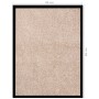 Beige Fußmatte 40x60 cm von , Fußmatten - Ref: Foro24-331583, Preis: 24,02 €, Rabatt: %