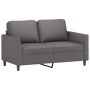 4-teilige Sofagarnitur aus grauem Kunstleder mit Kissen von , Sofas - Ref: Foro24-3201747, Preis: 715,99 €, Rabatt: %