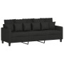 Sofagarnitur mit Kissen 2-teilig aus schwarzem Stoff von , Sofas - Ref: Foro24-3201668, Preis: 544,68 €, Rabatt: %