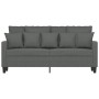 Sofá de 2 plazas de tela gris oscuro 140 cm de , Sofás - Ref: Foro24-359268, Precio: 242,34 €, Descuento: %