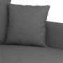 Sofá de 2 plazas de tela gris oscuro 140 cm de , Sofás - Ref: Foro24-359268, Precio: 242,34 €, Descuento: %