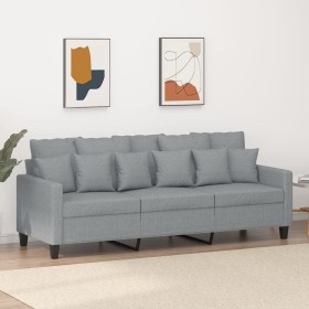 3-Sitzer-Sofa aus hellgrauem Stoff, 180 cm von , Sofas - Ref: Foro24-359275, Preis: 326,97 €, Rabatt: %