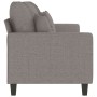 Sofá de 3 plazas de tela gris taupe 180 cm de , Sofás - Ref: Foro24-359282, Precio: 313,09 €, Descuento: %