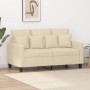 2-Sitzer-Sofa aus cremefarbenem Stoff, 120 cm von , Sofas - Ref: Foro24-359261, Preis: 228,85 €, Rabatt: %