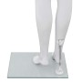 Maniquí de mujer completo base de vidrio blanco brillante 175cm de vidaXL, Maniquís - Ref: Foro24-142928, Precio: 166,53 €, D...