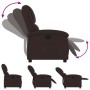 Dark Brown Fabric Recliner by , Armchairs - Ref: Foro24-371756, Price: 219,82 €, Discount: %