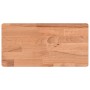 Solid beech wood wall shelf 40x20x1.5 cm by , Shelves and shelves - Ref: Foro24-356021, Price: 14,99 €, Discount: %