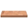 Solid beech wood wall shelf 40x20x1.5 cm by , Shelves and shelves - Ref: Foro24-356021, Price: 14,99 €, Discount: %