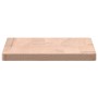 Solid beech wood wall shelf 40x20x1.5 cm by , Shelves and shelves - Ref: Foro24-356009, Price: 13,44 €, Discount: %