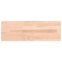 Solid beech wood wall shelf 60x20x2.5 cm by , Shelves and shelves - Ref: Foro24-356014, Price: 24,28 €, Discount: %