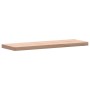 Solid beech wood wall shelf 60x20x2.5 cm by , Shelves and shelves - Ref: Foro24-356014, Price: 24,28 €, Discount: %