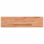 Estante de pared madera maciza de haya 80x20x1,5 cm de , Estantes y estanterías - Ref: Foro24-356023, Precio: 20,28 €, Descue...