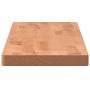 Estante de pared madera maciza de haya 100x20x2,5 cm de , Estantes y estanterías - Ref: Foro24-356028, Precio: 34,99 €, Descu...