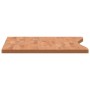 Tablero de escritorio madera maciza de haya 100x(55-60)x2,5 cm de , Accesorios y productos para escritorios - Ref: Foro24-356...