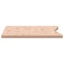 Solid beech wood desk board 110x(55-60)x2.5 cm by , Desk accessories and products - Ref: Foro24-356042, Price: 59,99 €, Disco...