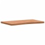 Solid beech wood desktop board 100x(55-60)x4 cm by , Desk accessories and products - Ref: Foro24-356061, Price: 89,99 €, Disc...