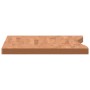 Solid beech wood desktop board 100x(55-60)x4 cm by , Desk accessories and products - Ref: Foro24-356061, Price: 89,99 €, Disc...