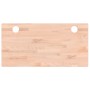 Solid beech wood desk board 80x40x2.5 cm by , Desk accessories and products - Ref: Foro24-356068, Price: 29,32 €, Discount: %