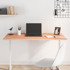 Solid beech wood desk board 110x60x1.5 cm by , Desk accessories and products - Ref: Foro24-356082, Price: 33,94 €, Discount: %