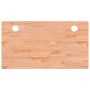 Solid beech wood desk board 110x60x1.5 cm by , Desk accessories and products - Ref: Foro24-356082, Price: 34,99 €, Discount: %