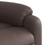 Brown synthetic leather reclining massage chair by , Armchairs - Ref: Foro24-373443, Price: 249,61 €, Discount: %