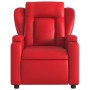 Sillón de masaje reclinable cuero sintético rojo de , Sillones - Ref: Foro24-372439, Precio: 252,04 €, Descuento: %