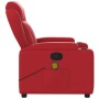 Sillón de masaje reclinable cuero sintético rojo de , Sillones - Ref: Foro24-372439, Precio: 252,04 €, Descuento: %