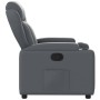 Sillón reclinable de cuero sintético gris de , Sillones - Ref: Foro24-372430, Precio: 261,87 €, Descuento: %