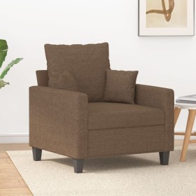 Brauner Stoffsessel 60 cm von , Sofas - Ref: Foro24-359254, Preis: 162,99 €, Rabatt: %