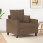 Brauner Stoffsessel 60 cm von , Sofas - Ref: Foro24-359254, Preis: 161,93 €, Rabatt: %