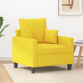 Hellgelber Stoffsessel 60 cm von , Sofas - Ref: Foro24-359256, Preis: 142,99 €, Rabatt: %