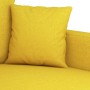 Light yellow fabric armchair 60 cm by , Sofas - Ref: Foro24-359256, Price: 141,61 €, Discount: %