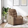 Brown Fabric Recliner by , Armchairs - Ref: Foro24-372445, Price: 227,26 €, Discount: %